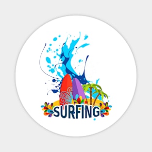 SURFING Magnet